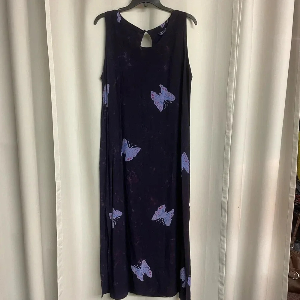 Wind River maxi dress purple size Large